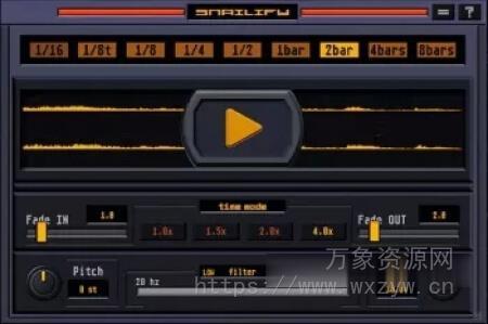 [半速和时间伸缩效果器] ProducerSources Tonesil Snailify v1.0.0 Patched Incl. Keygen-MOCHA [WiN]（13.3MB）