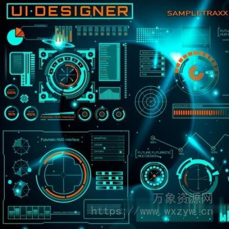 [UI设计交互音效FX采样]SampleTraxx UI Designer [WAV]（135.74MB）