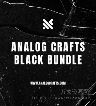[终极前卫科技浩室采样合集] Analog Crafts Black Bundle [WAV]（9.02GB）