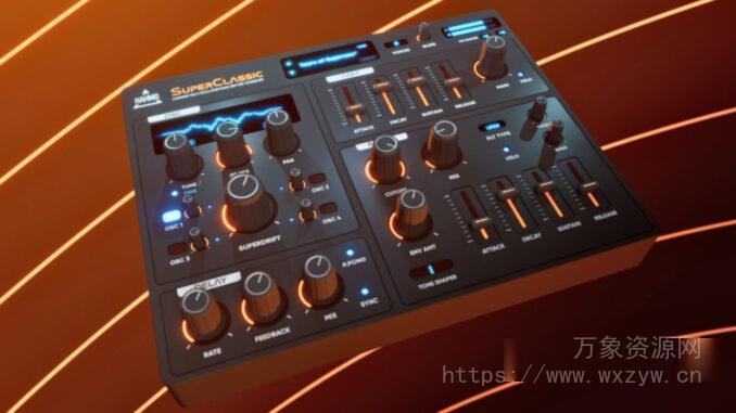 [现代合成器插件] Hahmo DSP SuperClassic v1.1.4-Xdb [MacOSX] （111.91MB）