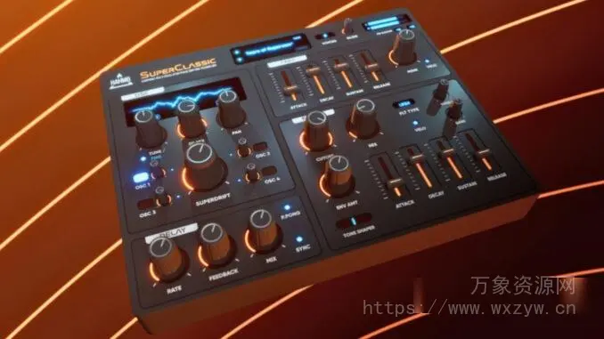 [现代合成器插件] Hahmo DSP SuperClassic v1.1.4-Xdb [MacOSX] （111.91MB）