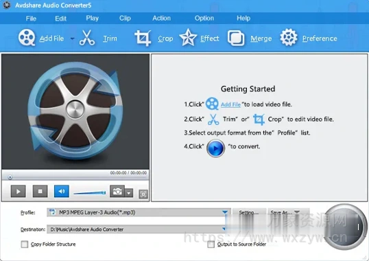 [音频格式转换工具] Avdshare Audio Converter v7.6.2.9498 Multilingual [WiN]（17MB）