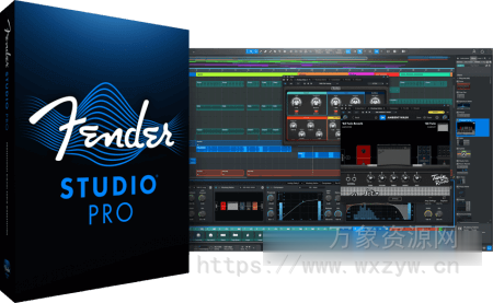 [Studio One 8 终于来了] Fender Studio Pro 8 v8.0.0-R2R [WiN]（379MB）