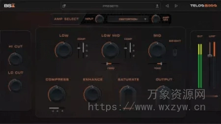 [独树一帜的贝斯混音插件] Black Salt Audio Telos Bass v0.2.15-SEnki [WiN]（17.1MB）