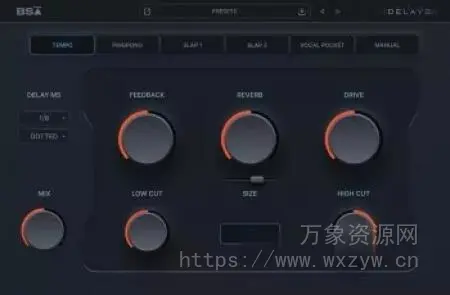 [延迟效果器] Black Salt Audio BSA Delays v1.0.12-SEnki [WiN]（20MB）