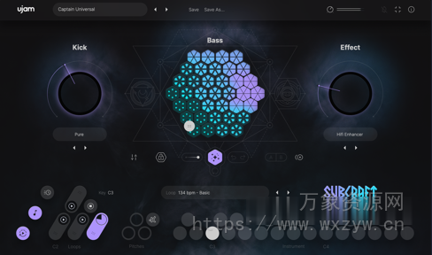 [尖端的超低音插件] UJAM SUBCRAFT v1.1.0 [WiN]（191.6MB+506.5MB）
