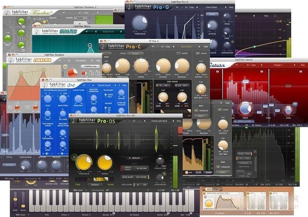 [肥波插件一键安装免激活版] FabFilter Total Bundle 2026.1-V.R [WiN]（58MB）