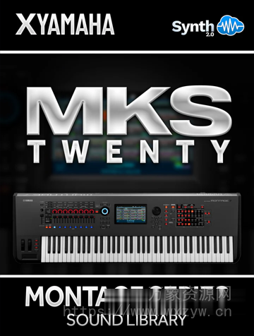 [Yamaha MONTAGE M系列合成器扩展钢琴] GPRMusic GPR025 MKS Twenty Yamaha MONTAGE M (16 performances)（1.09GB）