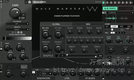 [颠覆性颗粒合成器] SoundMorph Wave Warper 2 v1.1.0-Xdb [MacOSX]（1.26GB）