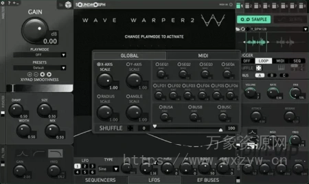 [颠覆性颗粒合成器] SoundMorph Wave Warper 2 v1.1.0-Xdb [MacOSX]（1.26GB）