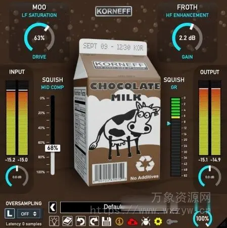 [多频段音效增强器] Korneff Audio Chocolate Milk v1.0.1-SEnki [WiN]（17.1MB）