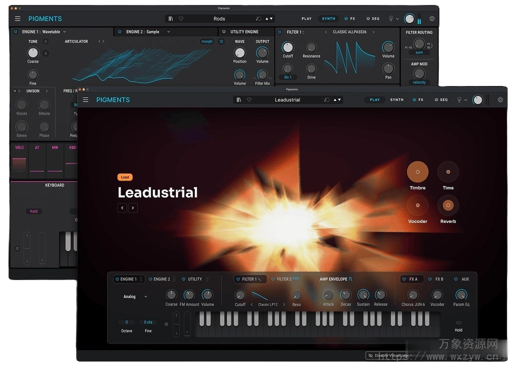 [Arturia旗舰级复音合成器] Arturia Pigments v7.0.0 6447 [WiN, MacOSX]（1.57GB+1.9GB)