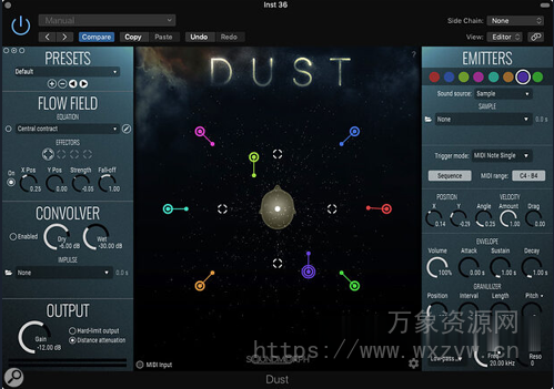 [实时粒子模拟合成器] SoundMorph Dust v1.2.7 [WiN, MacOSX]（177MB+237MB+274.70MB）