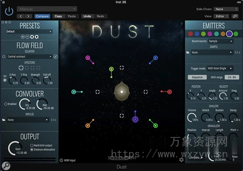 [实时粒子模拟合成器] SoundMorph Dust v1.2.7 [WiN, MacOSX]（177MB+237MB+274.70MB）