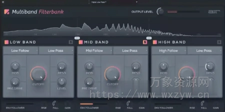 [3频段滤波器] AIR Music Technology AIR Multiband Filterbank v1.0.0.37-Xdb [MacOSX]（64.39MB）