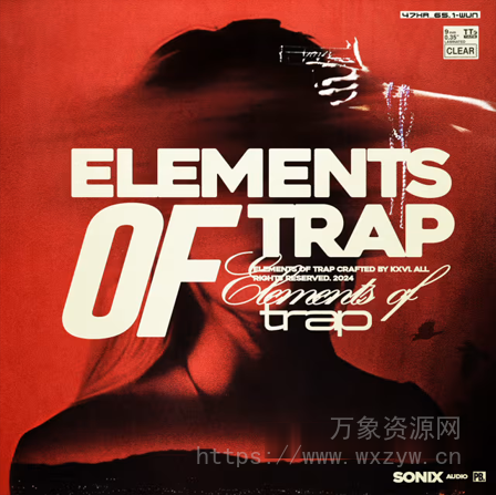 [Trap陷阱素材Analog Lab预置] KXVI Elements of Trap [WAV, MiDi]（7.82GB）