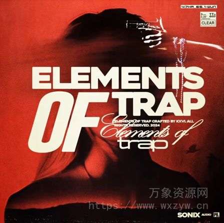 [Trap陷阱素材Analog Lab预置] KXVI Elements of Trap [WAV, MiDi]（7.82GB）