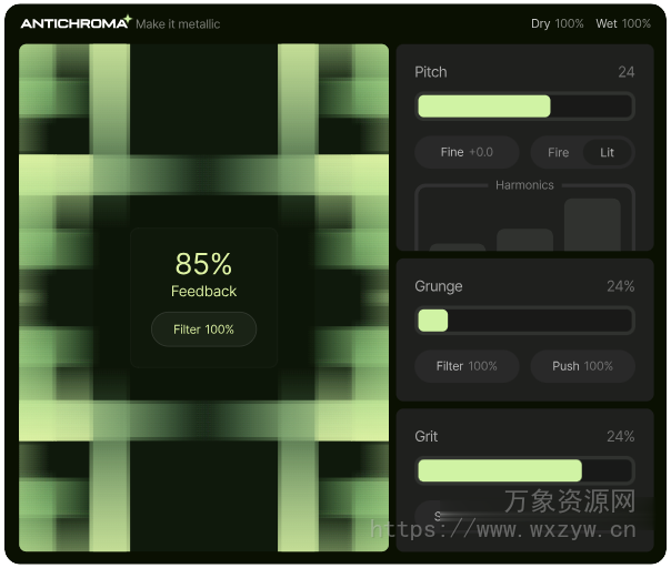 [轻松打造金属质感：物理建模失真效果插件]shopbyblair AntiChroma v1.0.1 Patched Incl. Keygen-MOCHA [WiN]（3.6MB）