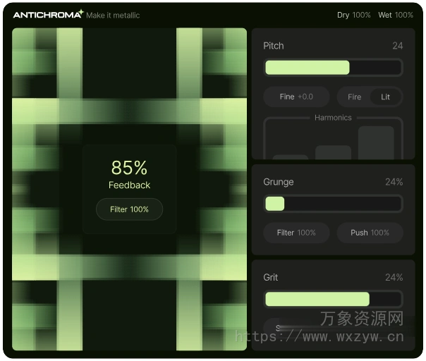 [轻松打造金属质感：物理建模失真效果插件]shopbyblair AntiChroma v1.0.1 Patched Incl. Keygen-MOCHA [WiN]（3.6MB）