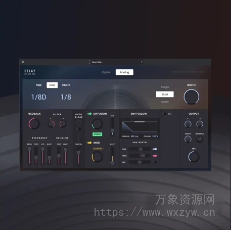 [多模式延迟效果器] AIR Music Technology AIR Delay Pro v1.0.0-R2R [WiN]（15.8MB）