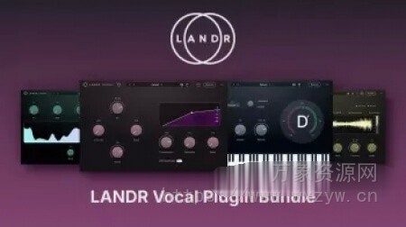 [专业人声一体化工具] LANDR Vocal Plugin Bundle v2025.12 U2B-FLARE [MacOSX]（449MB）