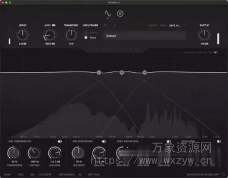 [极致贝斯音色处理插件] Neural DSP Archetype Parallax X v1.0.0 U2B-FLARE [MacOSX]（178MB）