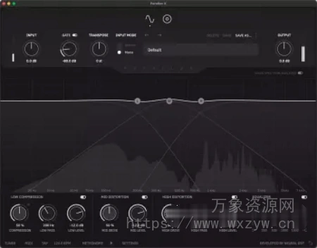 [极致贝斯音色处理插件] Neural DSP Archetype Parallax X v1.0.0 U2B-FLARE [MacOSX]（178MB）