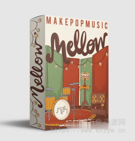 [流行乐鼓组采样] Make Pop Music Mellow (Drum Samples) [WAV]（1.93GB）