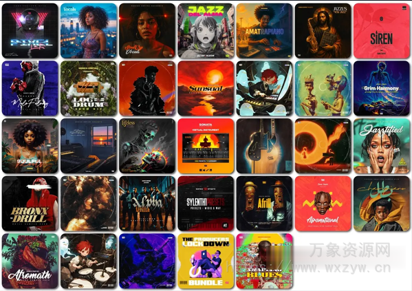 [Soul&Rnb多风格采样包合集] Sonics Empire Sample Bundle 2026 [WAV, MiDi]（14.8GB）