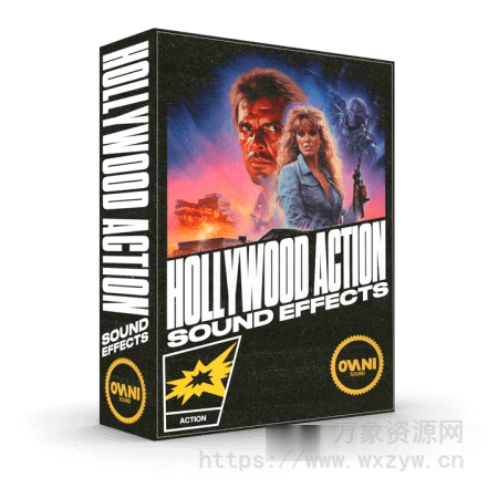[好莱坞动作音效包] Ovani Sound Hollywood Action Sound FX Pack [WAV]（116MB）