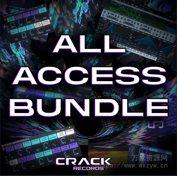 [浩室MiDi素材Serum预置Ableton模板] CRACKD Records CRACKD Vault All-Access Bundle（2.77GB）