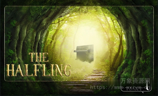 [奇幻世界风格立式钢琴音源]Production Voices The Halfling [KONTAKT]（11.28GB）