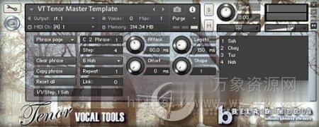 [采样人声库] Bela D Media The Tenor Tool Kit [KONTAKT]（143MB）