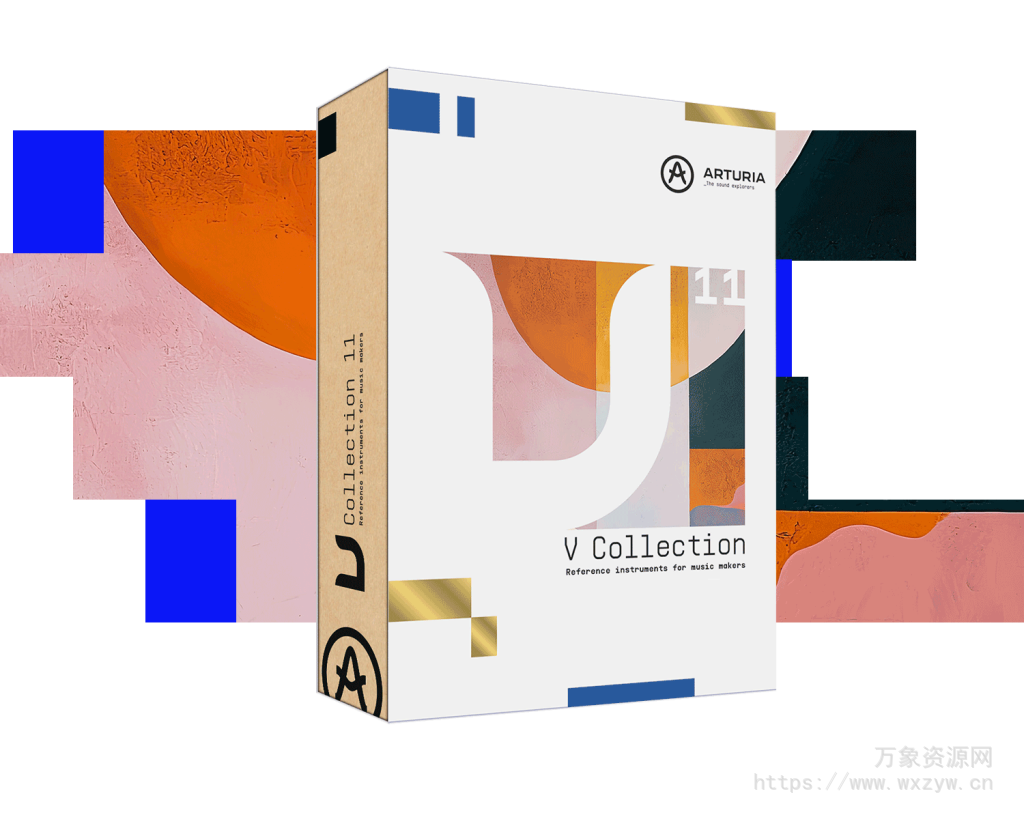 [45款尖端乐器大合集] Arturia V Collection 11 Pro.v11.2.0 [WiN, MacOSX]（6.54GB+19.2GB+54GB）