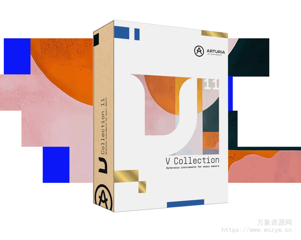 [45款尖端乐器大合集] Arturia V Collection 11 Pro.v11.2.0 [WiN, MacOSX]（6.54GB+19.2GB+54GB）