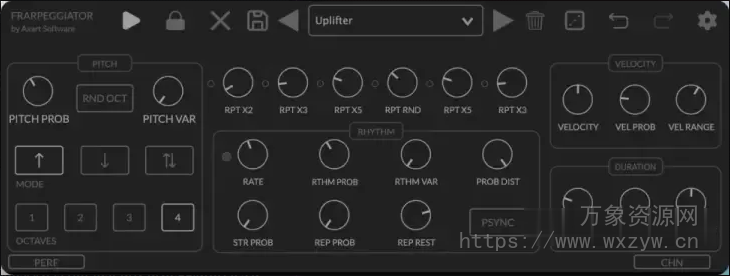 [新一代 MIDI 琶音器] Axart Labs ChaosArp v1.3.2 Incl. Keygen-MOCHA [WiN]（5.0MB）