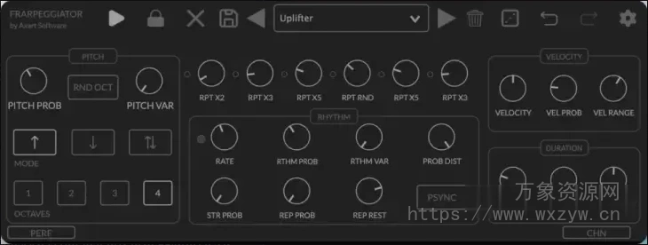 [新一代 MIDI 琶音器] Axart Labs ChaosArp v1.3.2 Incl. Keygen-MOCHA [WiN]（5.0MB）