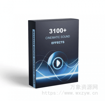 [3100多个电影级SFX音效包] Video-Presets 3100 Cinematic Sound Effects [For Filmmakers]（5.31GB）