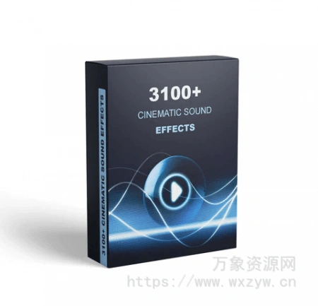 [3100多个电影级SFX音效包] Video-Presets 3100 Cinematic Sound Effects [For Filmmakers]（5.31GB）