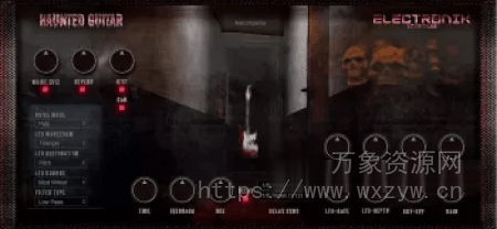 [阴暗诡异电吉他音色插件] Electronik Sound Lab HAUNTED GUITAR v1.3.0 RETAiL [WiN, MacOSX]（1.07GB）