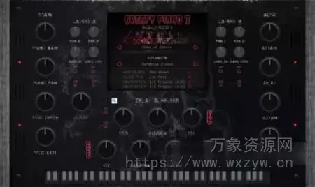 [恐怖诡异钢琴乐器插件] Electronik Sound Lab CREEPY PIANO 3 RETAiL [WiN, MacOSX]（1.07GB）