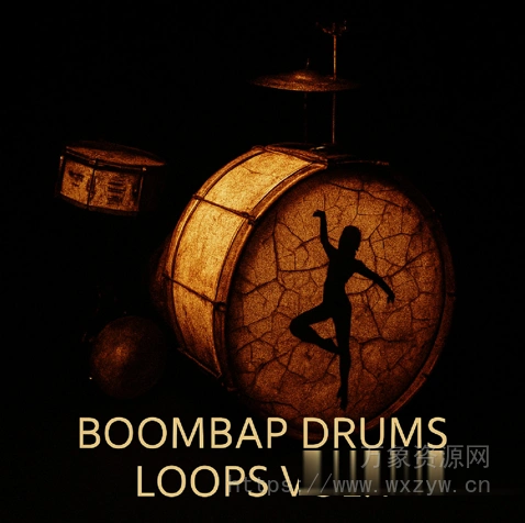 [嘻哈说唱鼓组采样]DJ Tools 4 Turntablism Boom Bap Drums Vol.1 [WAV]（32.20MB）