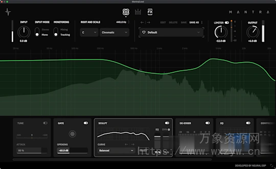 [一站式智能人声处理器] Neural DSP Mantra v1.0.1 U2B [MacOSX]（152MB）