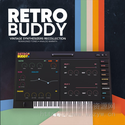 [电影配乐多种音乐风格综合乐器插件] ProducerSources Al AMin Retro Buddy v1.0.0 Patched Incl. Keygen-MOCHA [WiN]（740.8MB）