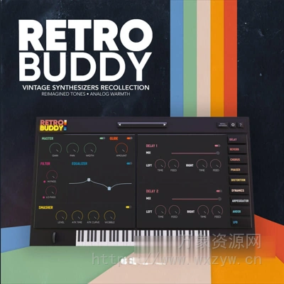 [电影配乐多种音乐风格综合乐器插件] ProducerSources Al AMin Retro Buddy v1.0.0 Patched Incl. Keygen-MOCHA [WiN]（740.8MB）