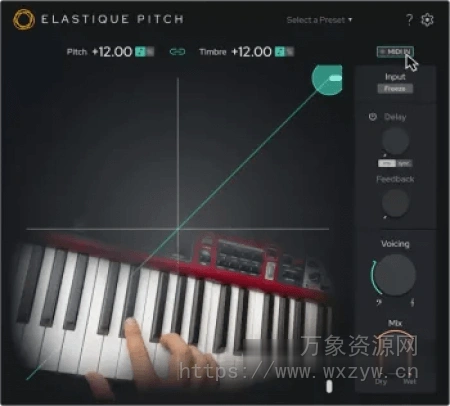 [实时音高转换插件] zplane elastiquePitch V2.5.0-V.R [MacOSX]（16.82MB）