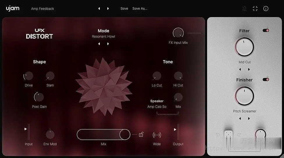 [多功能失真模式多重效果插件] UJAM UFX-DISTORT v1.0.0 [WiN]（77.6MB）