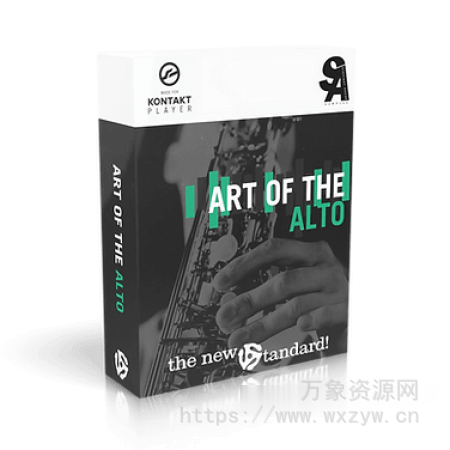 [中音萨克斯音源] Straight Ahead Samples Art of The Alto [KONTAKT]（3.25GB）