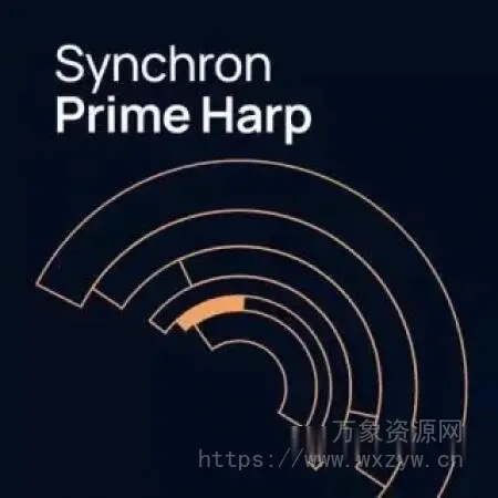 [Synchron Player扩展管弦乐团竖琴] Vienna Symphonic Library Synchron Prime Harp (VSL Synchron Player)（837.2MB）