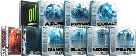[Trap陷阱Breaks素材] ProducerGrind AZURE Trap Collection [WAV, MiDi]（1GB）